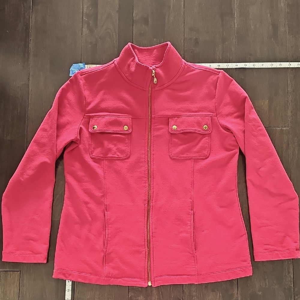 Red Zip-Up Jacket - Picture 1 of 12